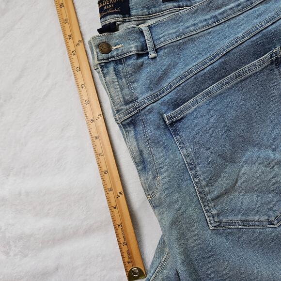 Gloria Vanderbilt Chrissie High Rise Flare Leg Front Patch Pockets Plus Size 22W - Picture 12 of 14